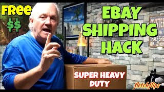 Build FREE Super Heavy Duty Shipping Boxes from Scrap Cardboard | eBay Reseller Profit Hack For You!