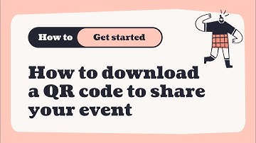 How to download a QR code to share your Ticket Tailor event