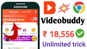 Videobuddy Unlimited Refer Script 2020 || Videobuddy ₹999 Added || Unlimited Trick 2020