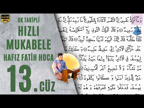 13. Cüz Hızlı Mukabele Hafız Fatih Hoca