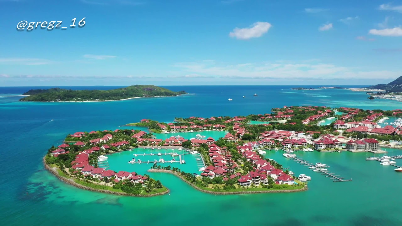 Seychelles Eden drone footage
