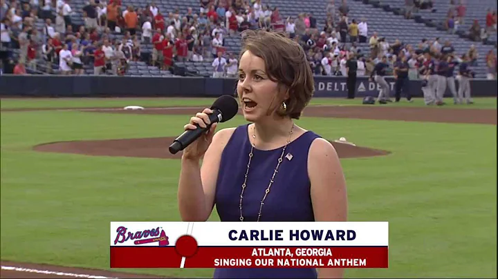 The Star Spangled Banner, Performed by Carlie Howard