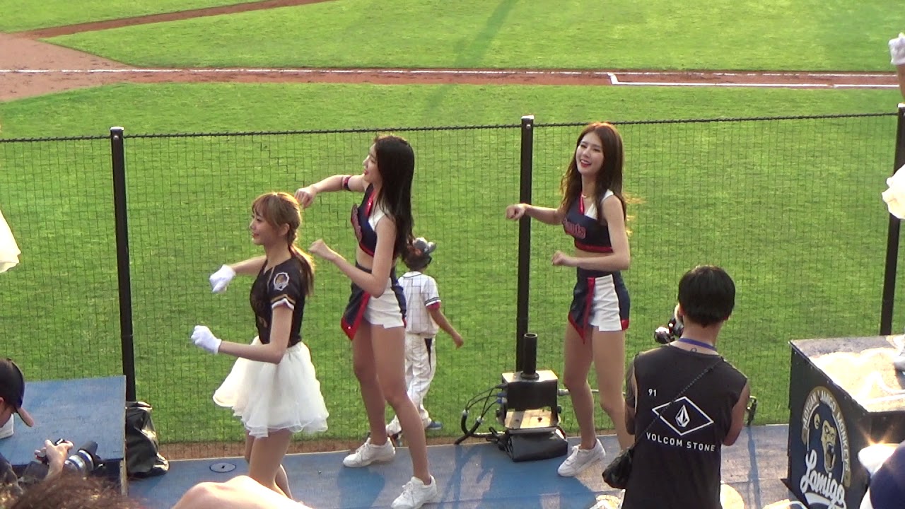 2018.06.16 辣年糕趴 樂天巨人啦啦隊 Lotte Giants Girls(박기량)&Lamigirls 我是老大