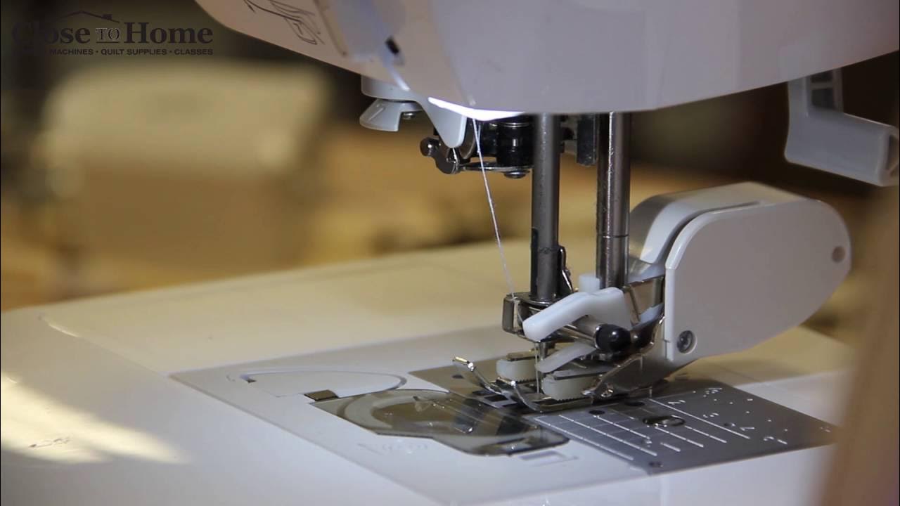 How To Use a Brother Walkingfoot YouTube