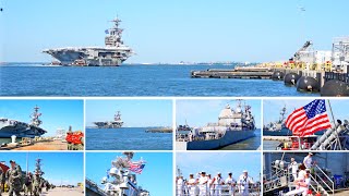 Back-To-Back! CVN 77 and CSG-10 Return From Epic Deployments!