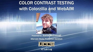 Color Contrast Testing