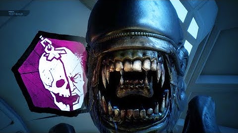 PLAYING AS XENOMORPH IN DEAD BY DAYLIGHT & SHOWCASE !