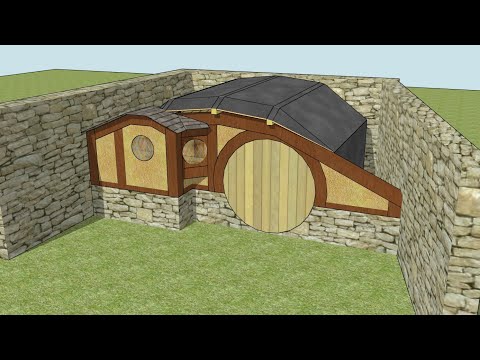 Building A Hobbit House 01