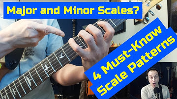 4 Easy Scale Patterns on Guitar | Major and Minor Scales with Simple Variations