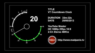 After Effects Expression based VT Countdown Clock Tutorial