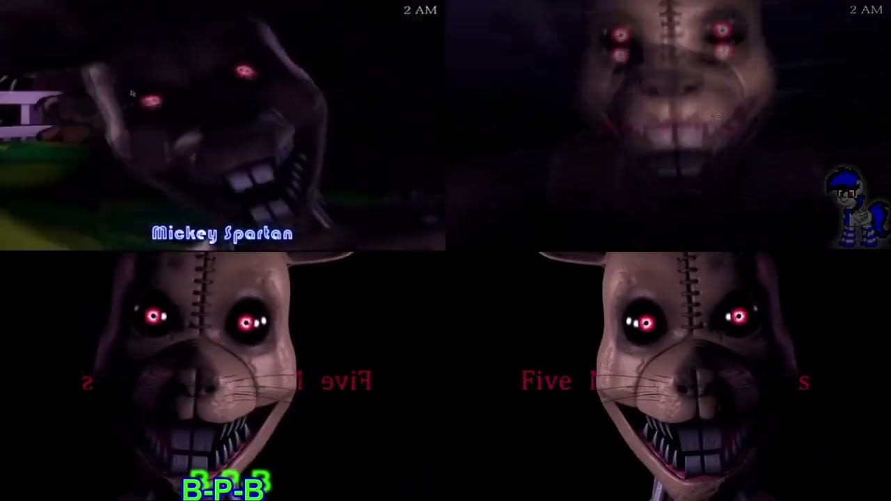 FNAC 3 Has A Sparta Remix Quadparison 24