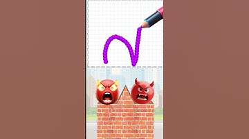 Number VS Alphabet song in Draw to Smash AB23 #shortfeed #drawtosmash #alphabet