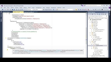 Telerik Kendo UI ASP.Net MVC Part 5 (Populate Kendo UI Grid)