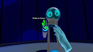 Playing first steps but with hand tracking 