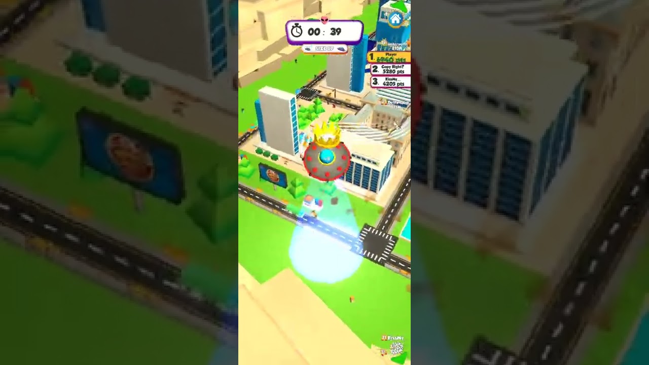 UFO io Multiplayer Game Gameplay  Level 20 Best Game (Android, iOS)  | Mobile Game