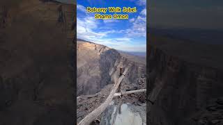Beautiful View Jabel Shams Balcony Walk #jabelshams #canions #travel #oman #extreme #holiday