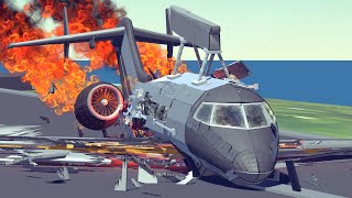 Hard Landings, Midair Collisions & Shootdowns #8 | Besiege