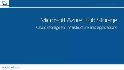 Course Preview - Microsoft Azure Blob Storage
