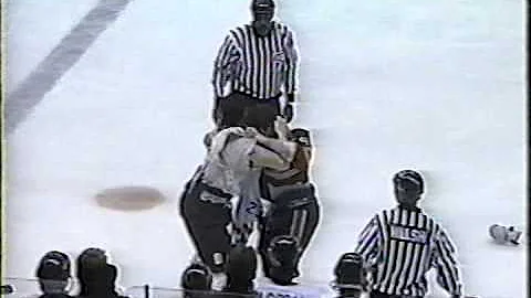 Chad Wagner vs Bill McGuigan WCHL Jan 31/97
