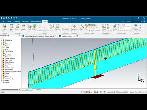 Switchable Iris Bandpass Filter Using RF MEMS Switchable Planar Resonators  HFSS