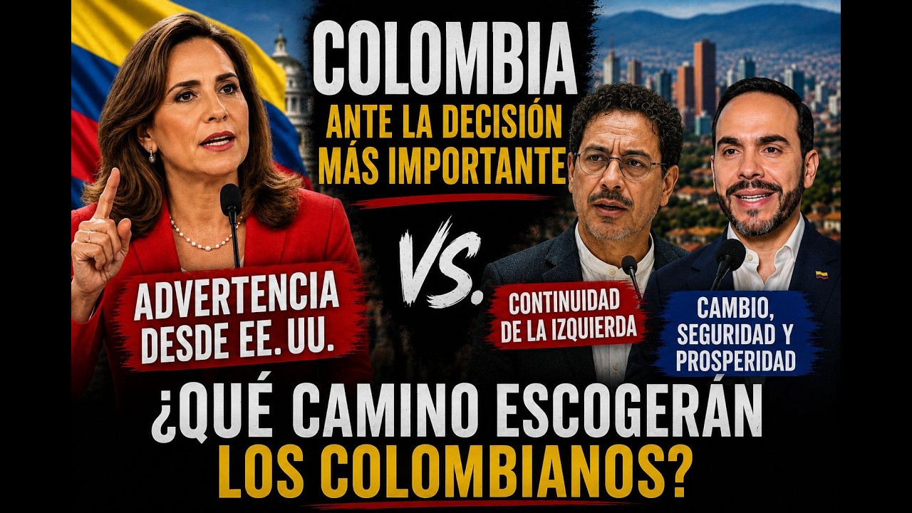 ¿Izquierda o giro conservador? Colombia se acerca a una elección decisiva
