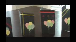 Homemade Birthday Invitations | Inexpensive Birthday invites | DIY