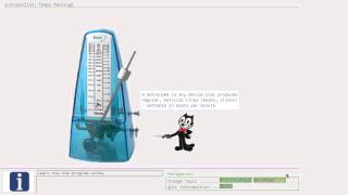 Learn to sing with feedback - Tempo Markings
