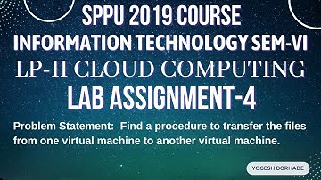 SPPU LP-II Cloud Computing Lab Assignment 4 || Third Year Information Technology Sem-VI || CC Lab-4