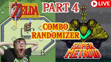 🔴 Part 4 Super Metroid/Link to the Past Combo Randomizer! Real SNES Footage! 1440p!