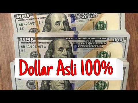 Video: Cara Menentukan Keaslian Dolar