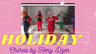 Download Lagu Holiday by Via Vallen | Senam Kreasi | Choreo by Heny Dzen ✓ MP3