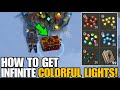 HOW TO GET INFINITE COLORFUL LIGHTS FOR WINTER OF 
