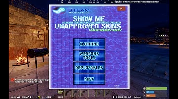 RUST OXIDE UMOD - EXCLUSIV PLUGIN WORK ShowUnapprovedSkins