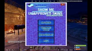 RUST OXIDE UMOD - EXCLUSIV PLUGIN WORK ShowUnapprovedSkins