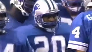 Barry Sanders Scores 1St Nfl Td In Career Debut For Lions September 10, 1989 Lions Vs. Cardinals