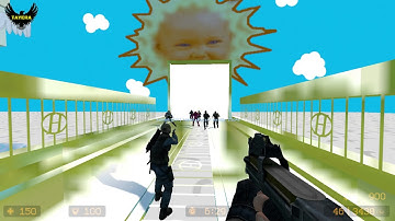 ZOMBIE ESCAPE ROUND ON COUNTER-STRIKE: SOURCE, map: ze_shroomforest, LEVEL: EXTREME 3, CSS