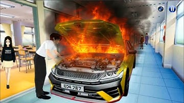 Today My Ventra Car Damage in school - 3D Driving Class 2 || Android Gameplay 2025