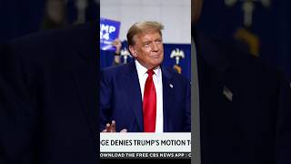 Judge denies Trump's motion to dismiss classified documents case #shorts