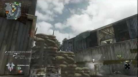 Tomahawk bank shot, skill...no luck.  Domination Firing Range Black Ops