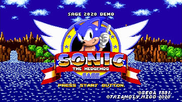 [Gameplay] Sonic 1 Revisited - SAGE2020 Demo