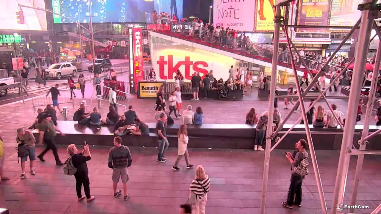 New York City Time Square Live Camera YouTube