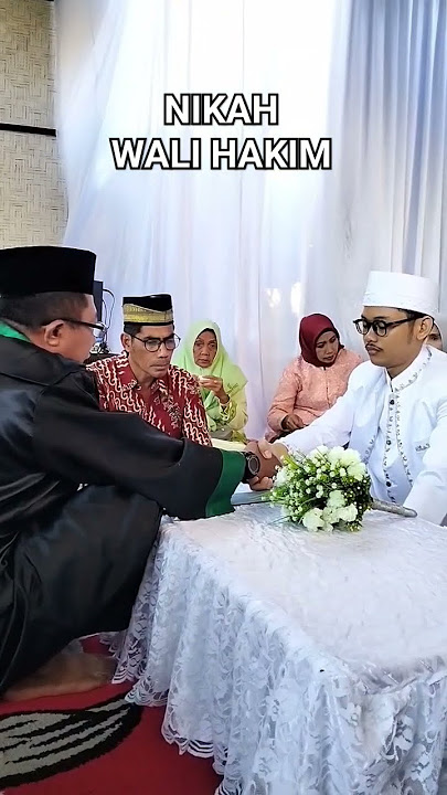 NIKAH WALI HAKIM #pendidikan #agama #nikah
