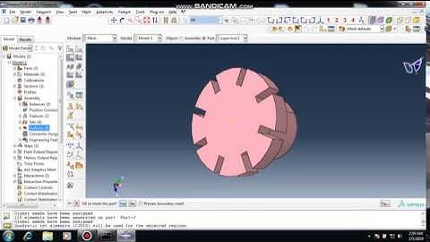 FSW ABAQUS friction stir welding STEP BY STEP