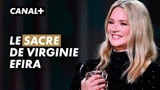 Virginie Efira reçoit le César de la meilleure actrice - CANAL+