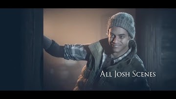(No Subtitles) All Josh Washington Scenes - Until Dawn Remake Scenepack