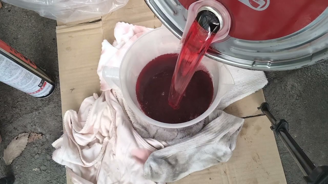 赤ワインはいかがですか🍷カストロールCVTF【トヨタウィッシュ多走行車