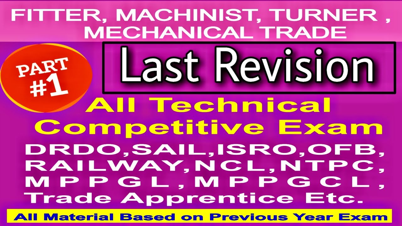ISRO URSC EXAM FITTER QUESTIONS Last Revision Fitter Questions ISRO