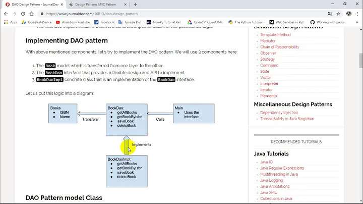 Java - HD tách lớp sử dụng DAO pattern