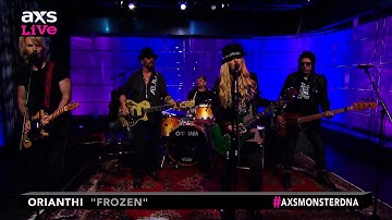 Orianthi Frozen ...AXS Live Dave Stewart , Cyril Niccolai , tommy Henrikson , randy cooke