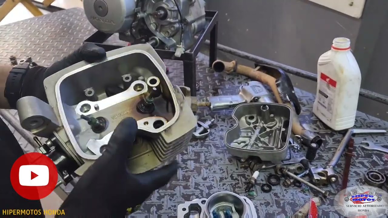 XR 150 REPARACIÓN DE CABEZA  DE FUERZA POR CONSUMÓ DE ACEITE